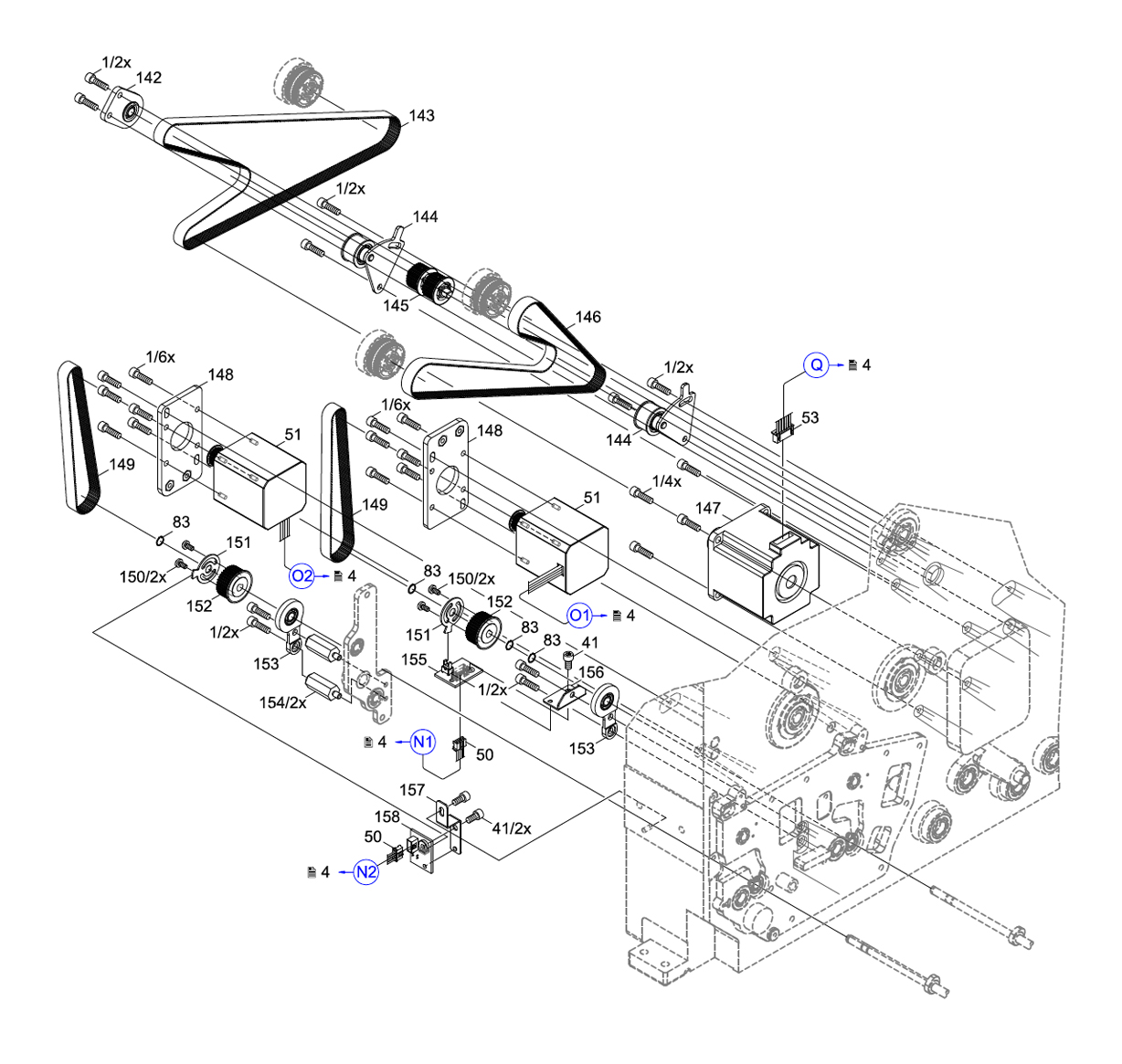 Saver Drive, Rewinder Drive